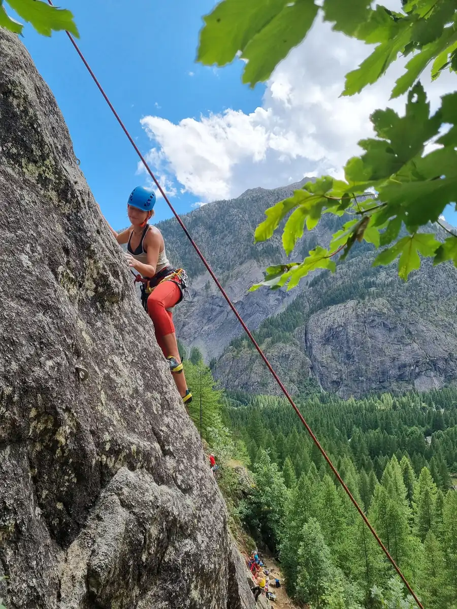 séjour escalade en falaise